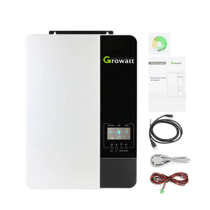 Hot sale growatt solar system  SPF 5000 ES 5kw single phase off grid inverter for home storage  battery