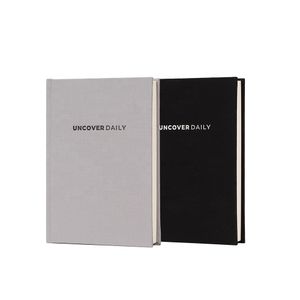 Custom printing logo hardcover a5 b5 daily diary notebook weekly monthly yearly planner self growth goal journal