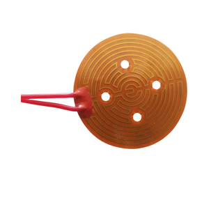PI Polyimide Film Heater, 100K Strong and Safe PI Polyimide Round Heating Film Thermistor for 3d printer