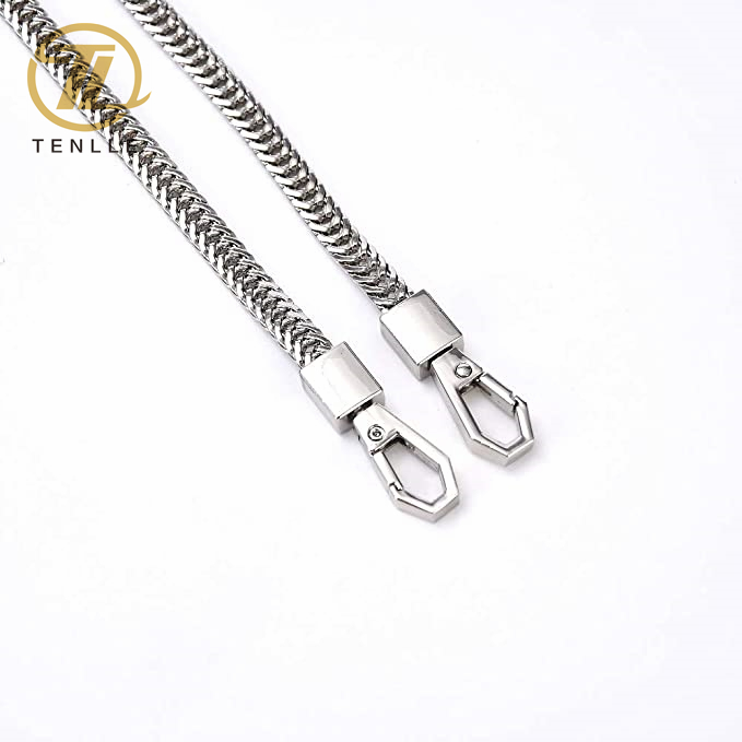 Wholesale  Bag Strap Snake Bone Chain DIY Bag Hardware Accessories Custom Cross Body Metal Chain For Handbag
