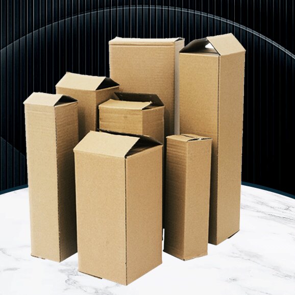 Custom gift box packaging  corrugated box recycled  long cardboard boxes