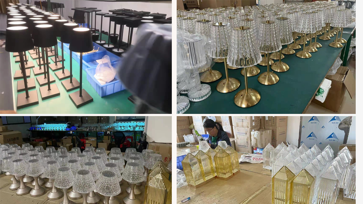 Guangzhou Raiseking Electronics Co., Ltd. Cordless Table Lamp
