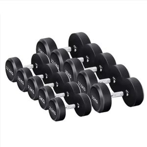 Gym Fitness Equipment Heavy Duty PU Dumbbells 10kg 20kg Buy Online Weight Lifting Dumbbell Set Gym Accessories