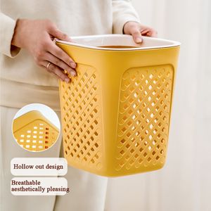 Classification home large capacity Pressure ring kitchens living room toilet paper buckets plastic trash bin