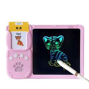255 word kid electronic talking alphabet interactive read learning toy for early education English Spanish French Italian Arabic
