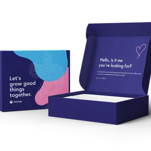 Eco-Friendly High-end Luxury  Custom Logo Matt Lamination Paperboard Box Gift Paper Packaging Box