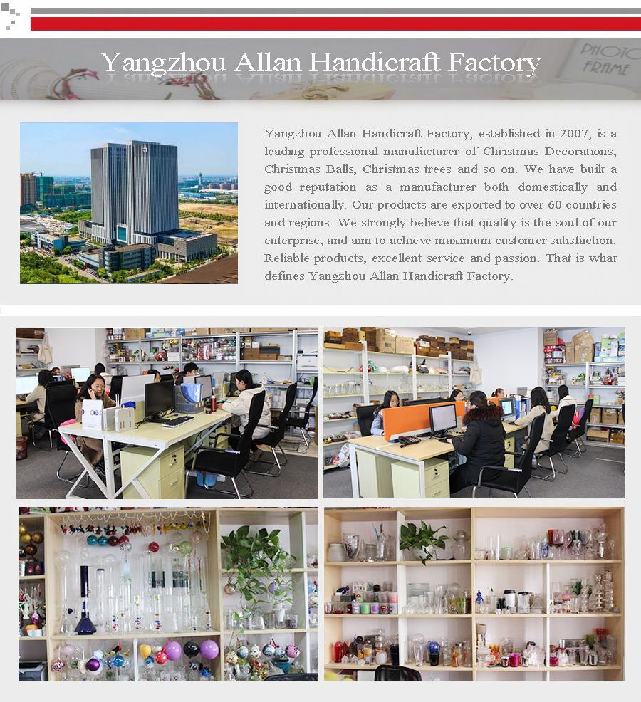 Yangzhou Allan Handicraft Factory Christmas Ornaments