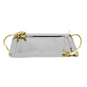 Unique Design Food Fruit Metal Serving Tray Home Hotel Restaurant Cafe Serving Dishes Tray