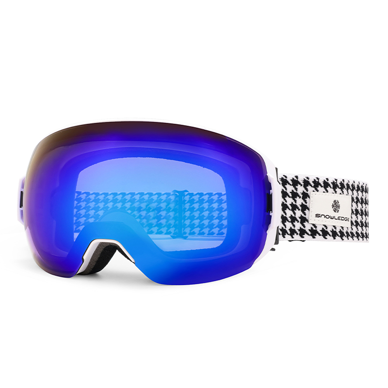 Guangdong Hubo Sports Products Co., Limited custom magnetic anti fog OEM ODM snow ski goggles UV400 protection snowboard skiing glasses