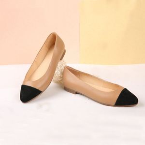 2020 anti-slippery and hot selling leather women  shoes slip-on ladies flats summer shoes