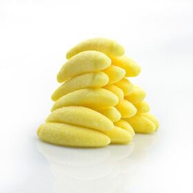 MiniCrush banana gummy on-sale sour sweet candy hot selling confectionery jelly candy bulk