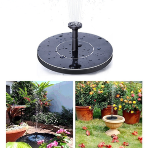 Solar Powered Fountain Pump Bird Bath Fish Solar Panel Kit Water Pump Pond Garden Outdoor Decor Solar Fountain