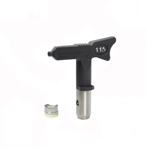 2024 Black Multiple series Reversible Nozzle Tip Airless Paint Spray Gun Tip Powder Spray Extended