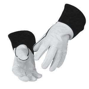 TIG Welding Gloves Good Quality Waterproof Leather Cow Split Fire Proof Anti Heat Premium High Extra Durability Gloves