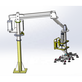Lifting Hoist Industrial Semi-automatic pneumatic material handling vacuum glass robot Manipulator