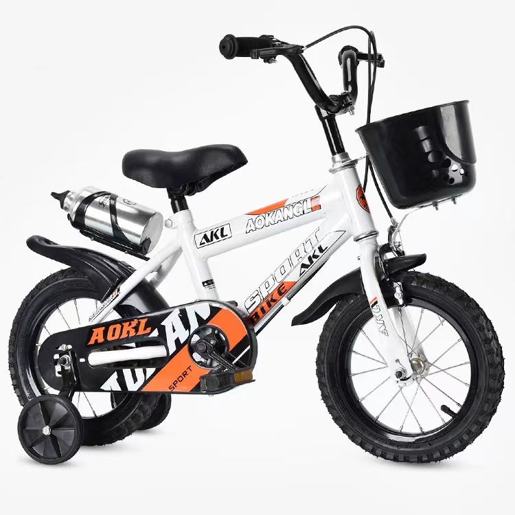 Hebei Tiankai Import And Export Trading Co., Ltd. 16 inch kids bicycle with rear bottle children bicycle with front basket kids bike outdoor toys for 3-12 years children