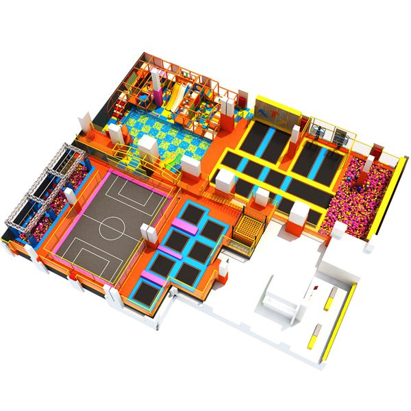 Bettaplay Commercial Indoor Playground Trampoline Park Equipment Big Capacity Indoor Fun Play for Kids Fun Play Amusement Park