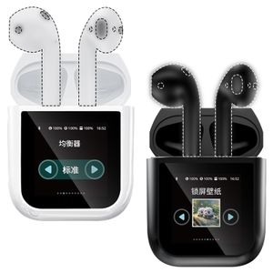 2024 A14pro Touch Screen Wireless Earbuds New A14 Pro Noise Reduction Headphones LED Smart Color Screen TWS Headset for Amazon
