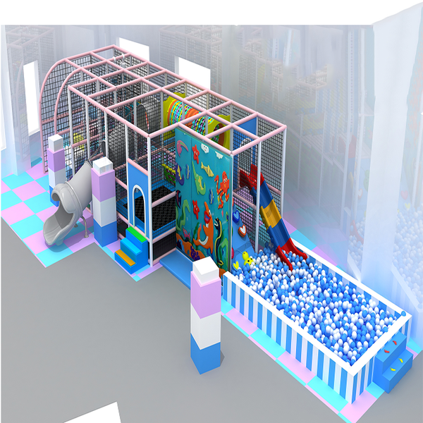 Kids Indoor Play Factory Wholesale Naughty Castle Indoor Toddler Playground With Slide Soft Play