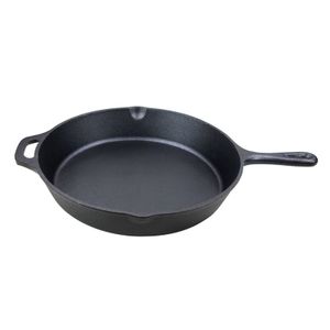 Cookwin New Arrival Home Kitchen BBQ Non-coating Cast Iron Frying Pan 10 Inch Cooking pan