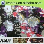 2013 Fashion New Design Pretty Polyester Knitted Digital Wholesale Print Flower Print Fabric