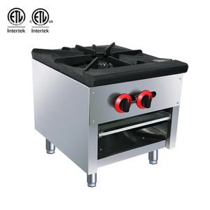 ETL Certificate Commercial Cooking Restaurant Equipment Range Single head Gas Stock Pot Range Stove