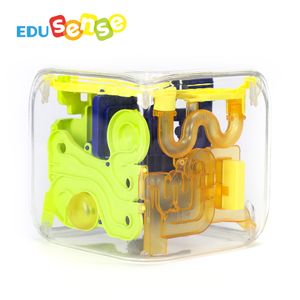 EDUsense Cube Maze Game Educational Toy Kids 3D Maze Magic Cube Children Puzzle Sensory Educational Montessori Learning Toy