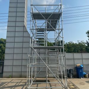 Construction Steel Aluminum Pipe Prop Frame Cuplock Layher Kwikstage Scaffold Andamios Allround Ringlock Scaffolding