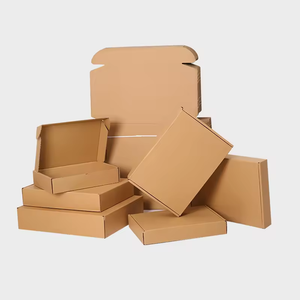 Wholesale Double Wall Corrugated Cardboard Excellent UV Coating Business Shopping Recycled Paper Shipping Wholesome Vanishing