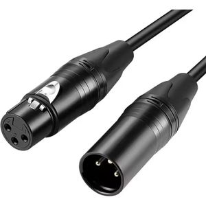 Factory customized high quality microphone cable DMX lead male 3 pin XLR to female mini 3 pin XLL extension audio cable