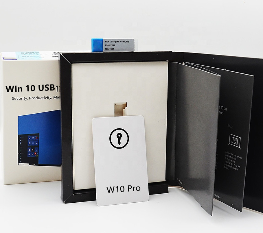 Huizhou Anruo Electronics Co., Ltd. Win 10 Home Retail Box License Key 100% Online Activation Lifetime English/Korean/Russian/Japanese Win 10 Home USB Version