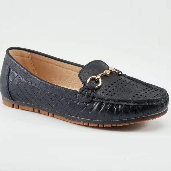 2024 Woven Loafer Shoes - Black
