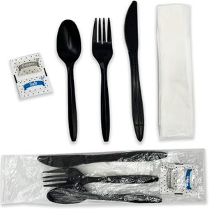 Thickened plastic frosted knife fork Soup spoon Western dinner spoon Salad fork luxury pla pp ps cutlery set disposable