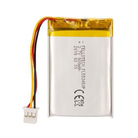 OEM ODM Small Lithium Polymer 3.7V 900mAh 553450 Rechargeable Lipo Battery Beauty device battery