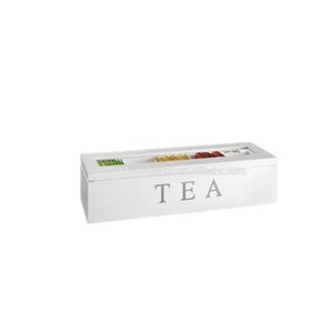 Direct Wholesale from China Manufacturer OEM Colored Wood Tea Bags Storage Box Home Bedroom Furniture