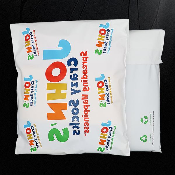 Biodegradable Business Polly Envelope Courier Express Packaging Polymailers Custom Poly Mailer Mailing Shipping Bag For Clothing