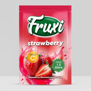 INSTANT POWDER POP DRINK STRAWBERRY FLAVOR 9G IN SACHETS TURKISH SUPPLIER BASED IN TURKIYE