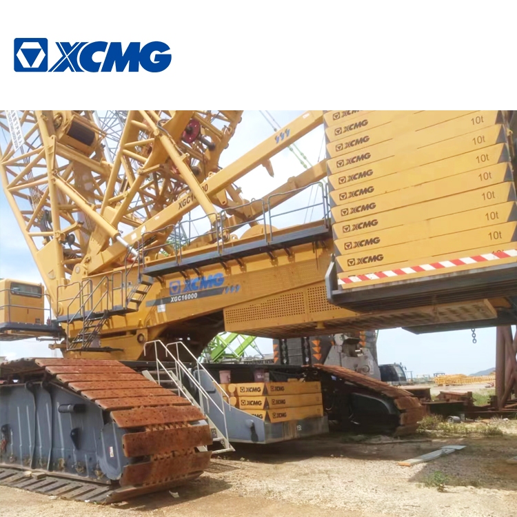 XCMG Official XGC16000 Used Construction Machinery 1250 Ton Large Heavy Crawler Crane Price for Sale