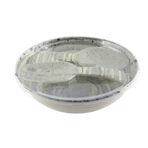 SEBEST Melamine Tableware Factory Wholesale Kitchen Melamine Mixing Bowl Set 12 Inch Large Plastic Bowls For Kitchen