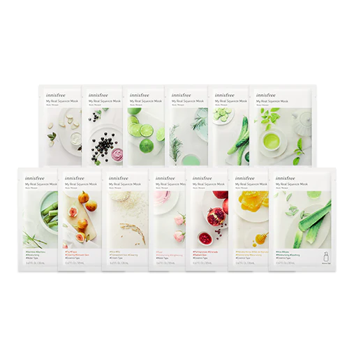 [Innisfree] My Real Squeeze Mask 20Ml * 5Ea Korea Beauty Supplier