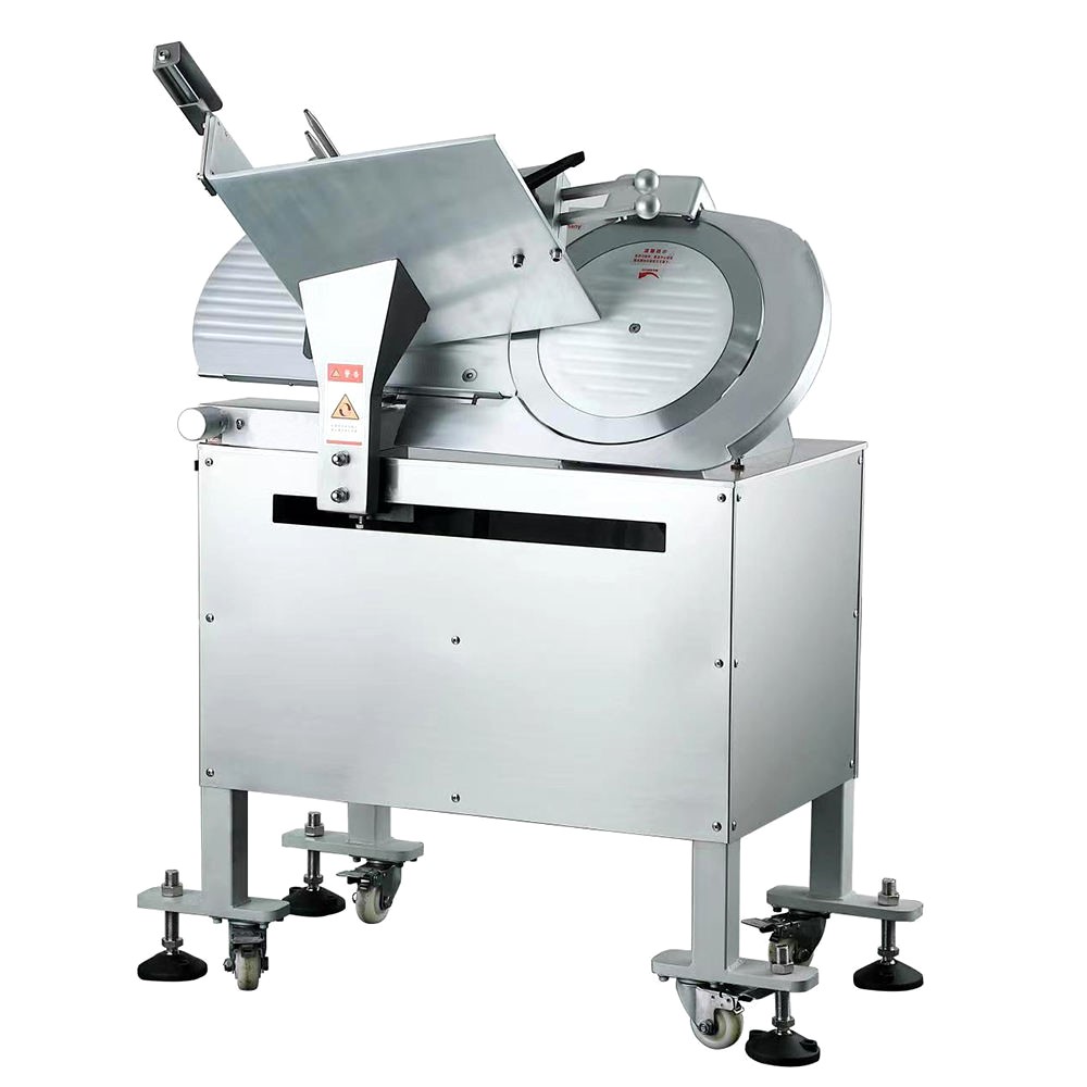 XEOLEO Commercial Meat Slicer 14 Inch Meat Slice Machine for Lamb Roll/beef Roll Frozen Meat Cutter New Product Provided