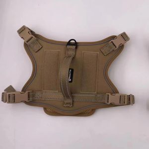 Large / Medium / Small Customizable Logo Nylon Fabric Pet Dog Powerful Adjustable Reflective Stripe Chest Carrier