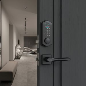Automatic Locking Home Intelligent Door Locks Fingerprint Password Keyless Digital Door Lock TTlock Deadbolt Smart Door Lock