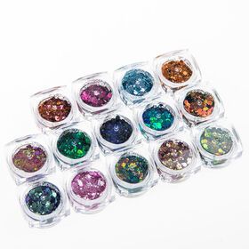 Wholesale cosmetic eyeshadow glitter make up pigment  glitter diamond glitter