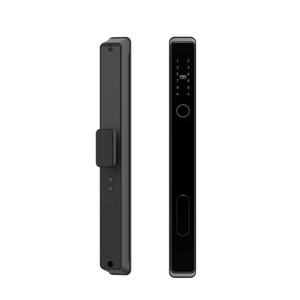 Aluminium Door Fingerprint Smart Door Lock Entrance Ip65 Waterproof Wifi Smart Lock TUYA App