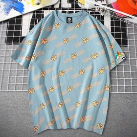 Men's cotton spandex OEM short-sleeved T-shirts