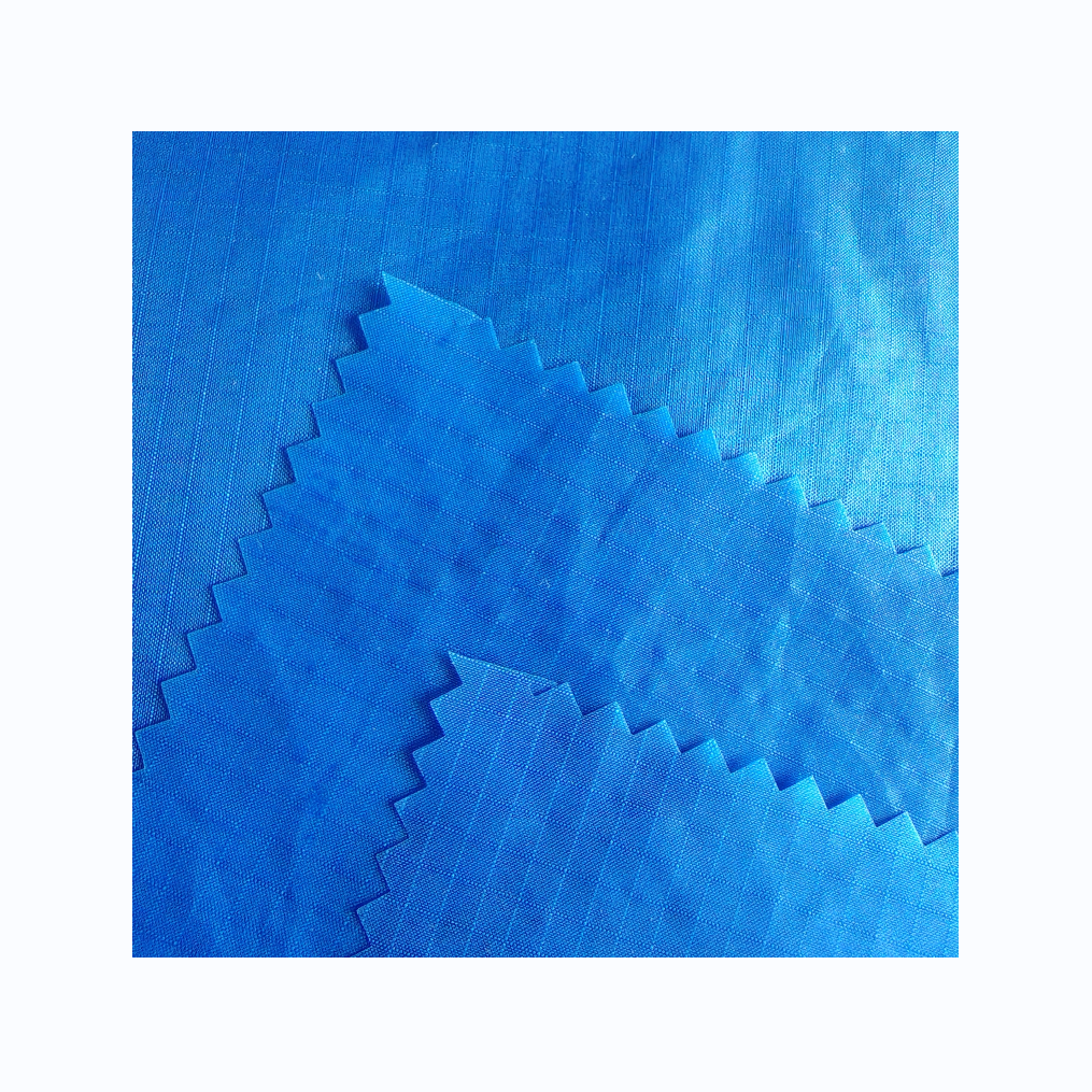 0.3 Ripstop 100% Nylon 66 30D taffeta fabric PU coated silicon Waterproof Windproof Water Resistant