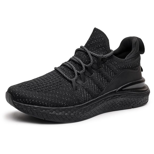 Custom Men's Designer Casual Cushioning Sports Running Shoes Breathable White Sneakers Mesh New Light Weight Walking Shoes
