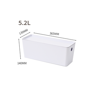 OEM plastic factory wholesale box with lid household storage container multifunction living using