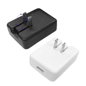 Wholesale Quick Charge For iPhone Samsung Mobile Phone Power Adapter 5v 2a 2.1a USB Wall Charger Folding Pin Travel Fast Charger